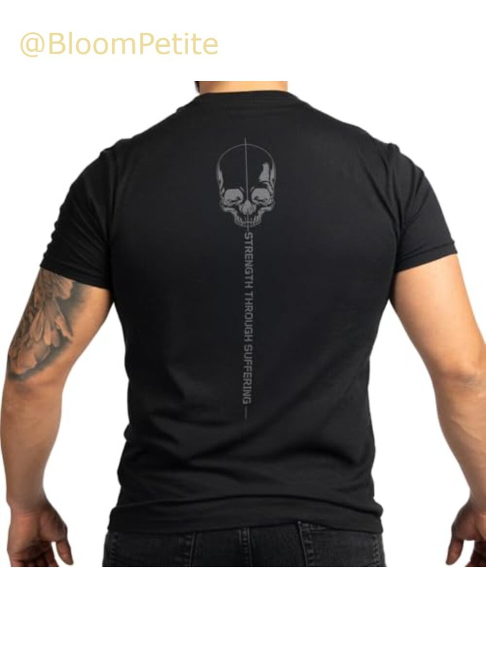Men's Graphic Tee Strength Through Suffering Short Sleeve Crew Neck